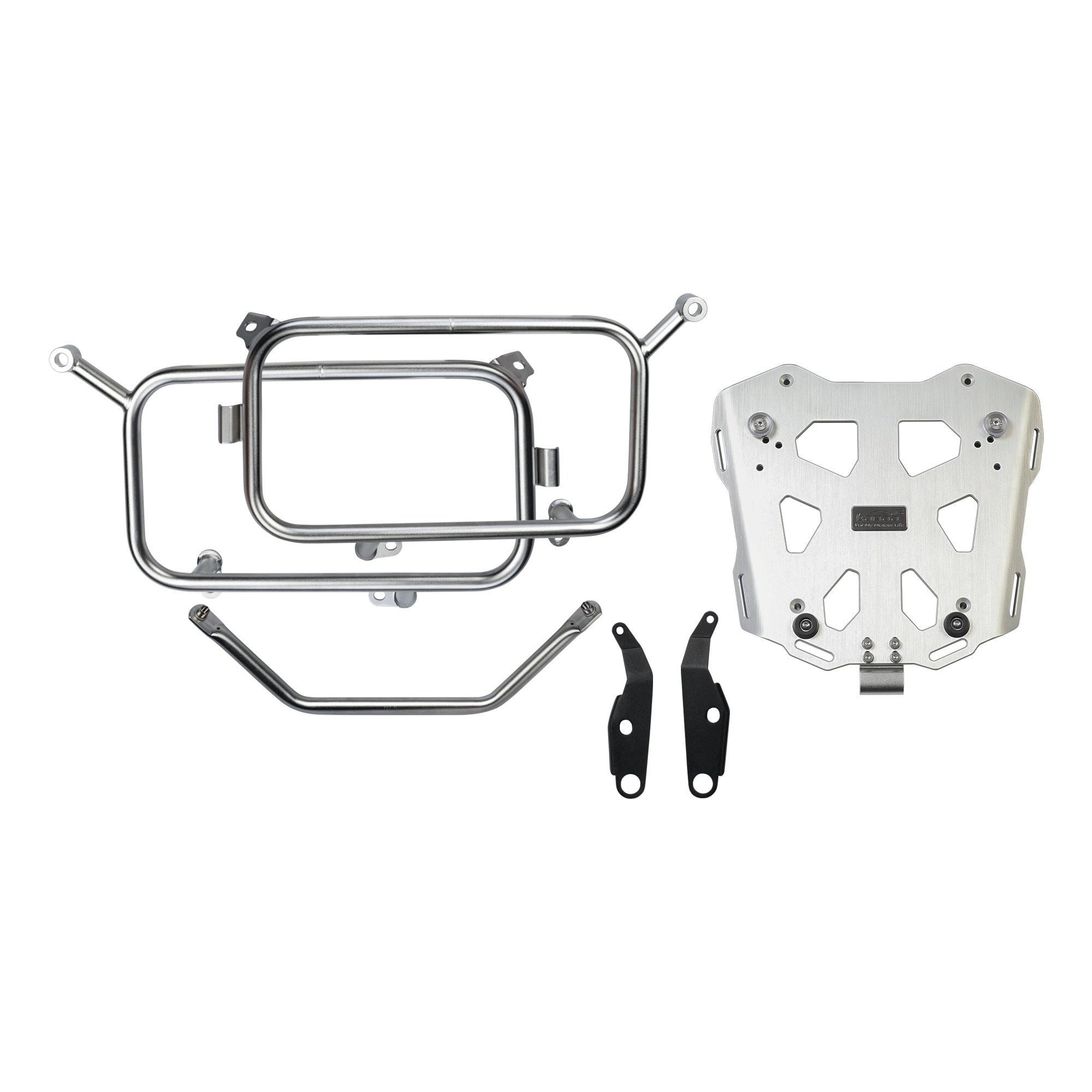Kit telai laterali JP131B e piastra top case JPT131WA LOBOO per BMW R 1300 GS
