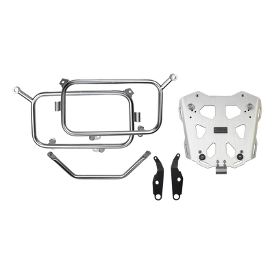 Kit telai laterali JP131B e piastra top case JPT131WA LOBOO per BMW R 1300 GS