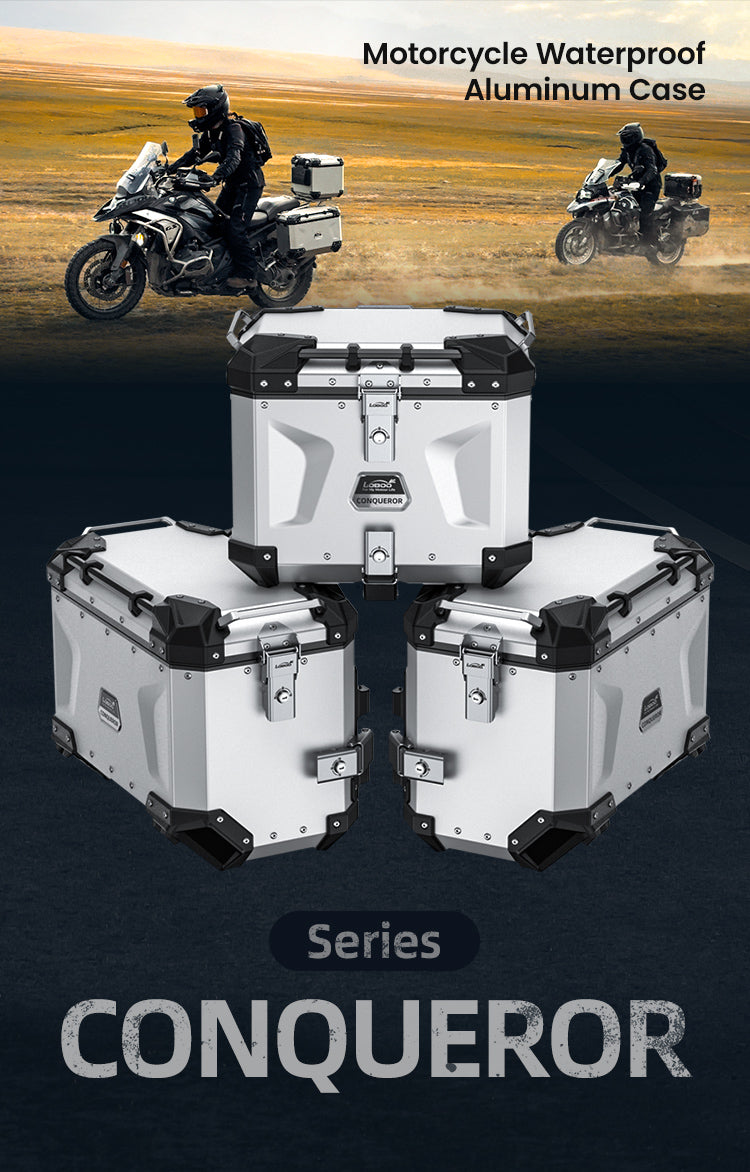 Le stesse valigie, su moto diverse