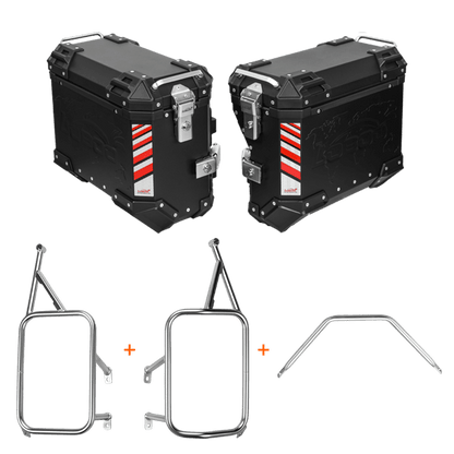 Valigie laterali APRILIA TUAREG 660 - LOBOO PIKE TRACKER - Endurrad.com