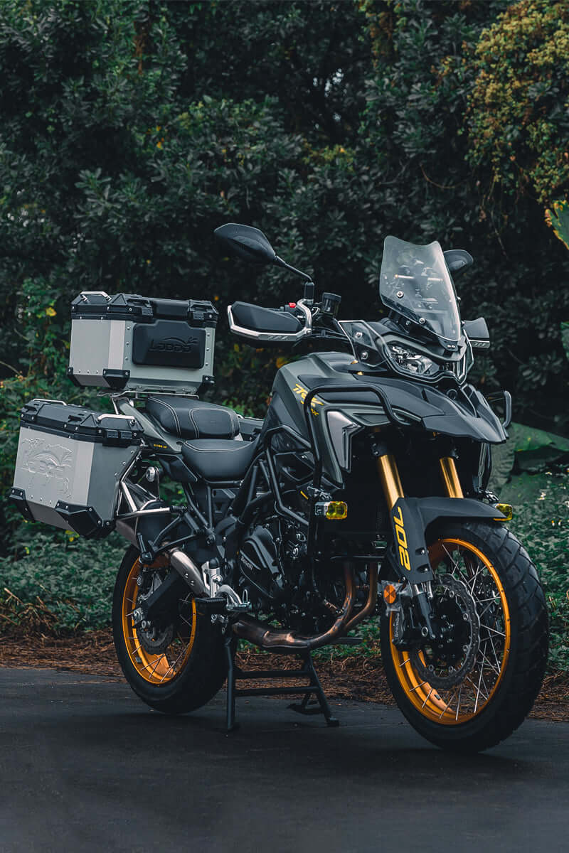 Valigie laterali BENELLI TRK 702X - LOBOO PIKE TRACKER - Endurrad.com