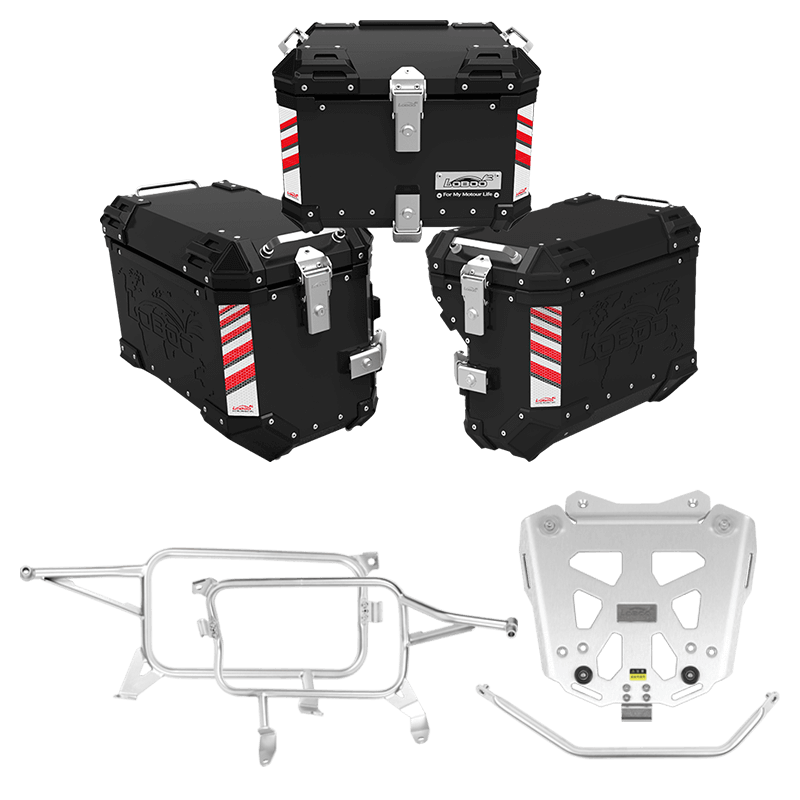 Valigie laterali BMW F750/850 GS - LOBOO PIKE TRACKER - Endurrad.com