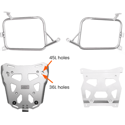 Valigie laterali BMW S 1000 XR - LOBOO PIKE TRACKER - ENDURRAD