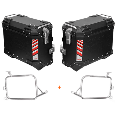 Valigie laterali BMW S 1000 XR - LOBOO PIKE TRACKER - ENDURRAD