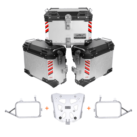 Valigie laterali CFMOTO 450MT - LOBOO PIKE TRACKER - Endurrad.com