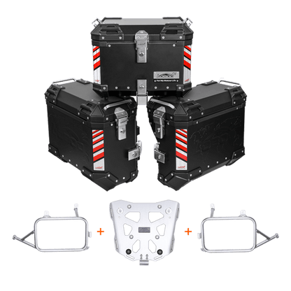 Valigie laterali CFMOTO 450MT - LOBOO PIKE TRACKER - Endurrad.com