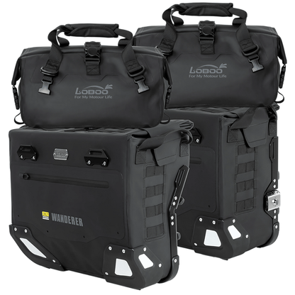 Valigie laterali CFMOTO 800MT - LOBOO PIKE TRACKER - Endurrad.com