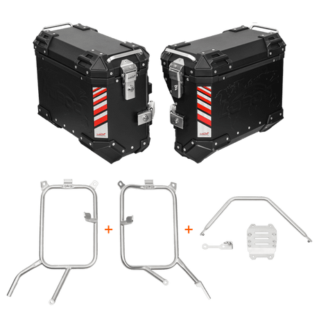 Valigie laterali Ducati Multistrada V4S (2022 - >) - LOBOO PIKE TRACKER - Endurrad.com