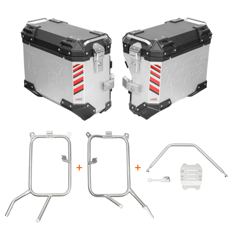 Valigie laterali Ducati Multistrada V4S (2022 - >) - LOBOO PIKE TRACKER - Endurrad.com