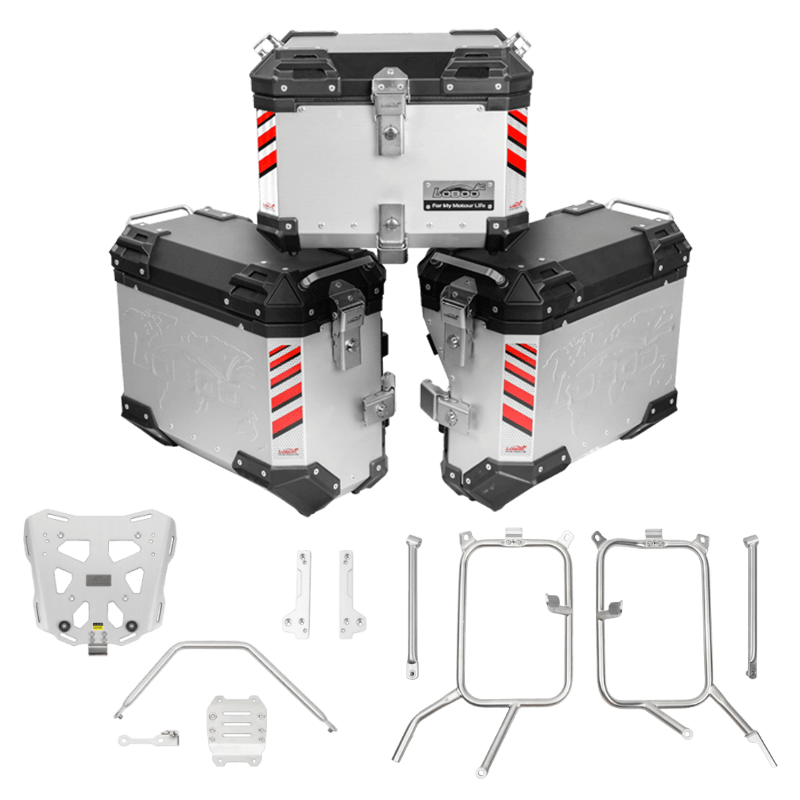 Valigie laterali Ducati Multistrada V4S (2022 - >) - LOBOO PIKE TRACKER - Endurrad.com