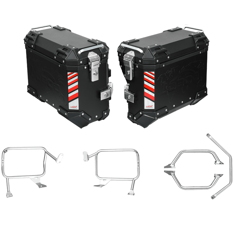 Valigie laterali HONDA X - ADV 750 - LOBOO PIKE TRACKER - Endurrad.com