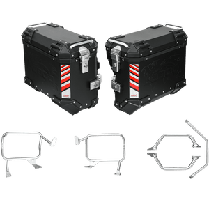 Valigie laterali HONDA X - ADV 750 - LOBOO PIKE TRACKER - Endurrad.com