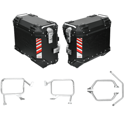 Valigie laterali HONDA X - ADV 750 - LOBOO PIKE TRACKER - Endurrad.com