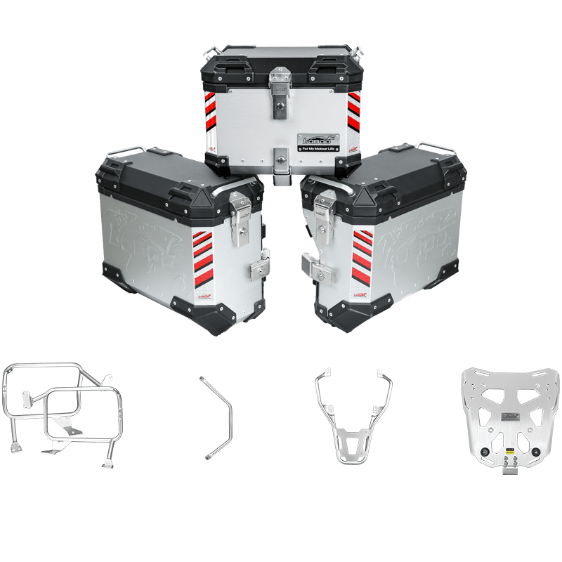 Valigie laterali HONDA X - ADV 750 - LOBOO PIKE TRACKER - Endurrad.com