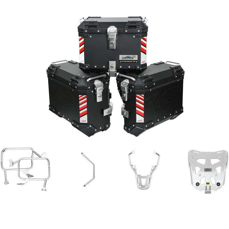 Valigie laterali HONDA X - ADV 750 - LOBOO PIKE TRACKER - Endurrad.com