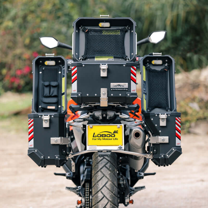 Valigie laterali KTM 890 ADVENTURE - LOBOO PIKE TRACKER - Endurrad.com