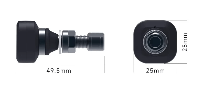 Valvole pneumatici moto con sensori di pressione Chigee - Endurrad.com