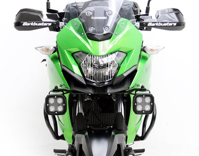 Supporto faretti DENALI montato sulla Versys-X 300