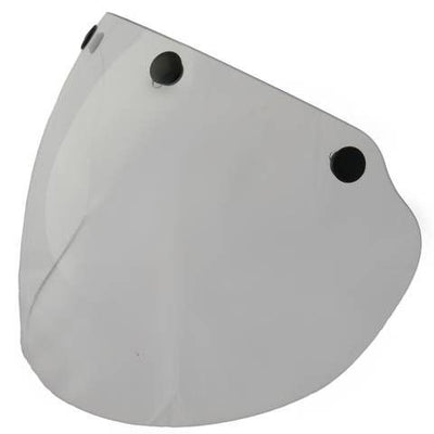 Visiera antigraffio tre bottoni (interasse regolabile) per casco JET - bottoni inclusi - ENDURRAD