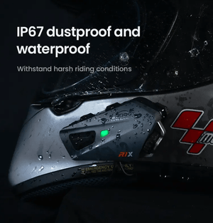 Vivavoce Casco Moto LOBOO R1X – Bluetooth 5.3 - Endurrad.com