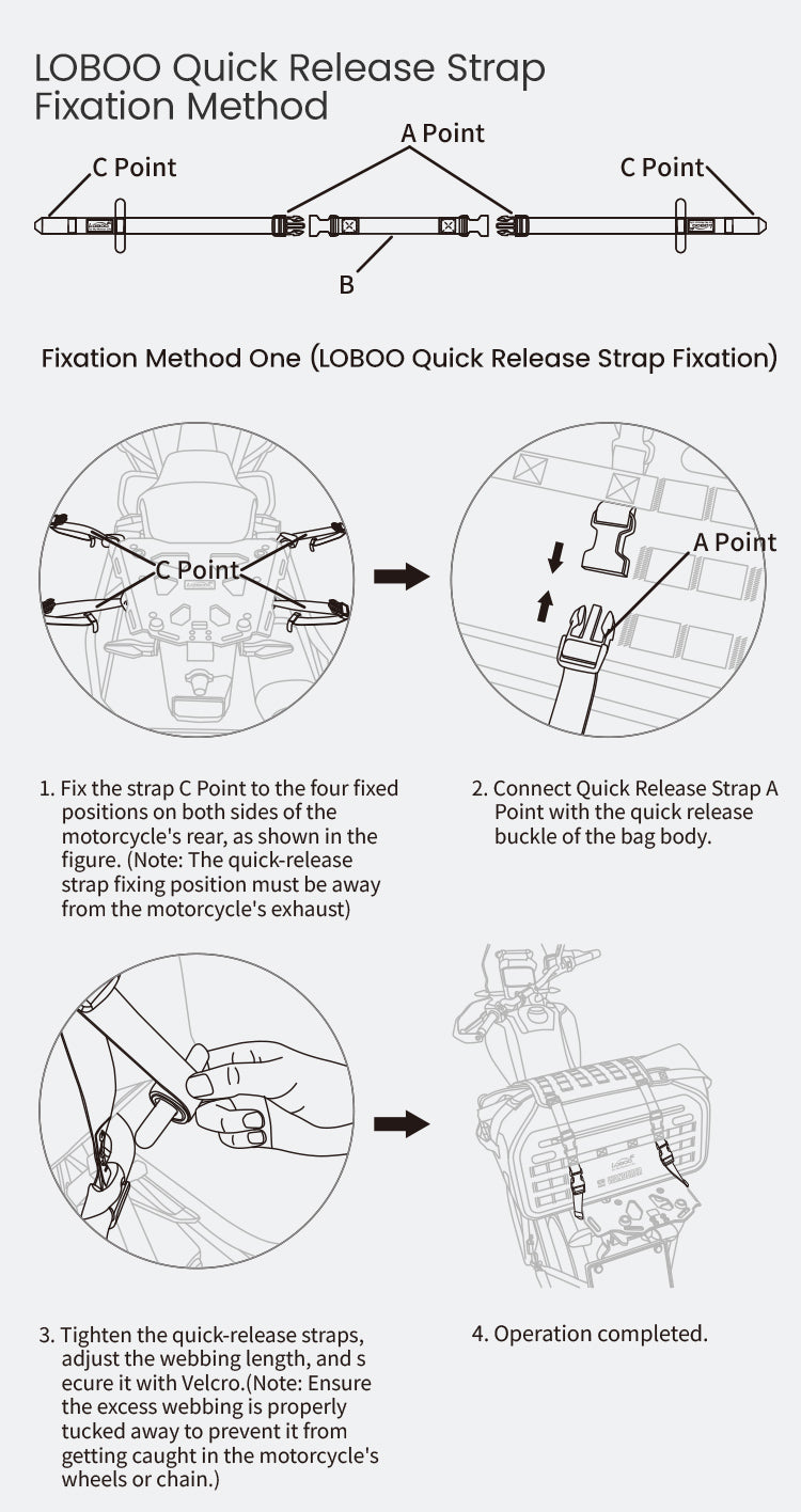 How to fasten it: the first method