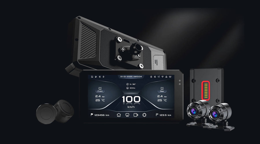 Display CarPlay e Android Auto per moto 6" IP69K – JADO S6